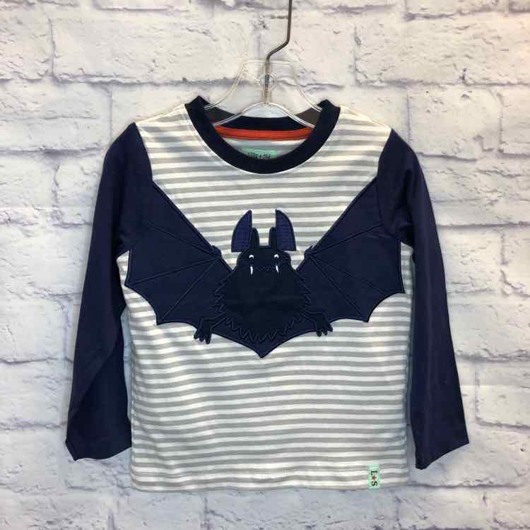 Lilly + Sid Navy Size 2T Boys Long Sleeve Shirt