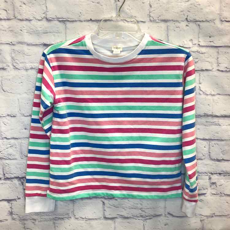 Crewcuts Stripe Size 10 Girls Sweatshirt/Hoodie