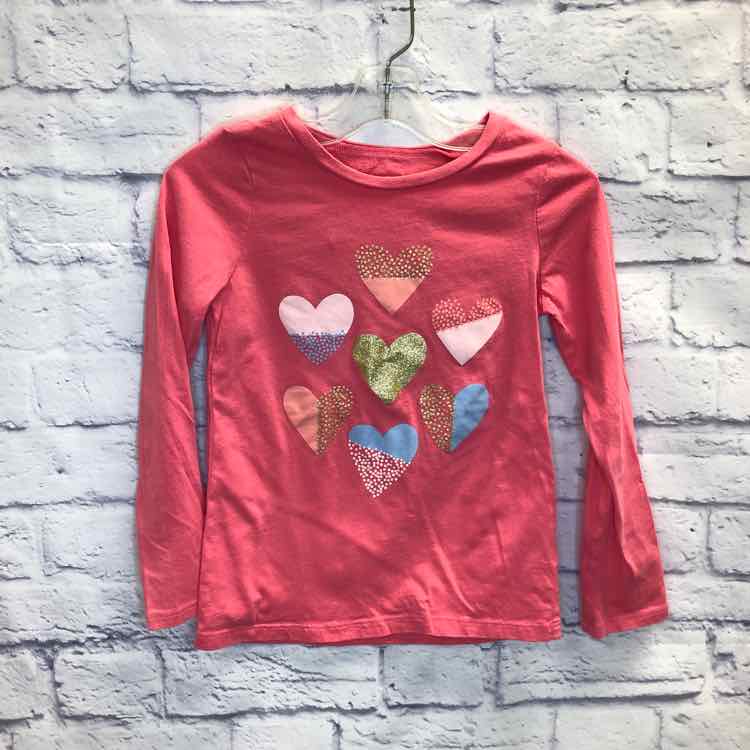 Carters Pink Size 7 Girls Long Sleeve Shirt
