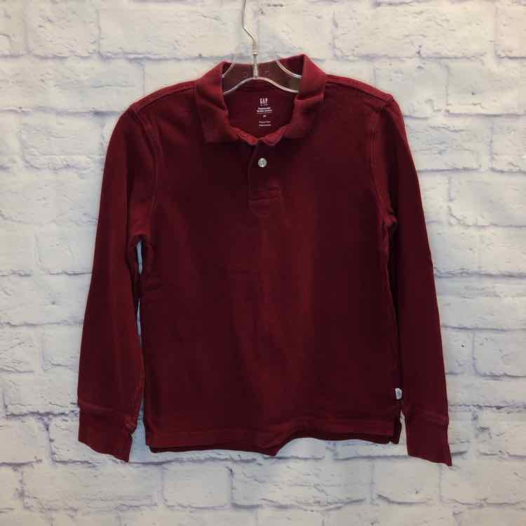 Gap Maroon Size 8 Boy Polo or Button Down