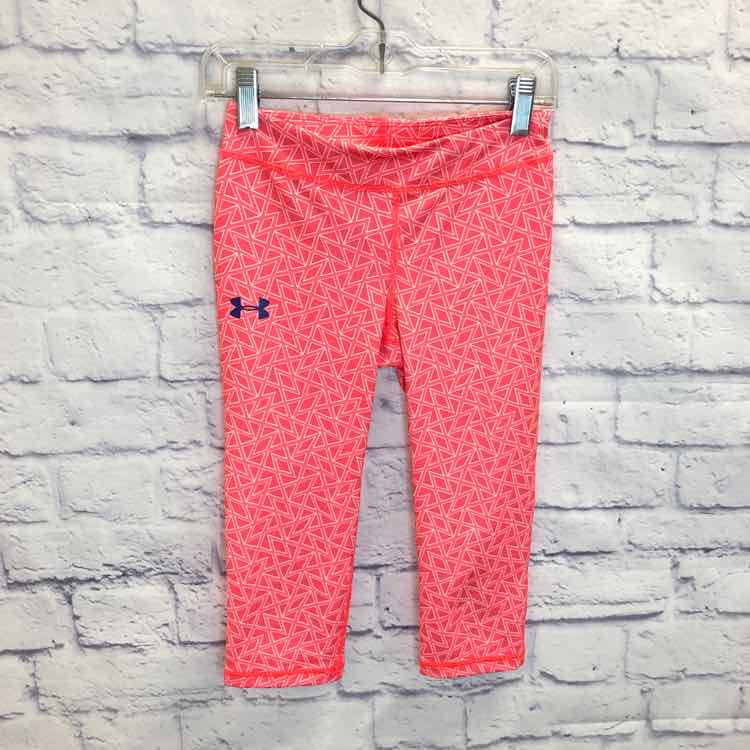 Under Armour Pink Size 8 Girls Leggings