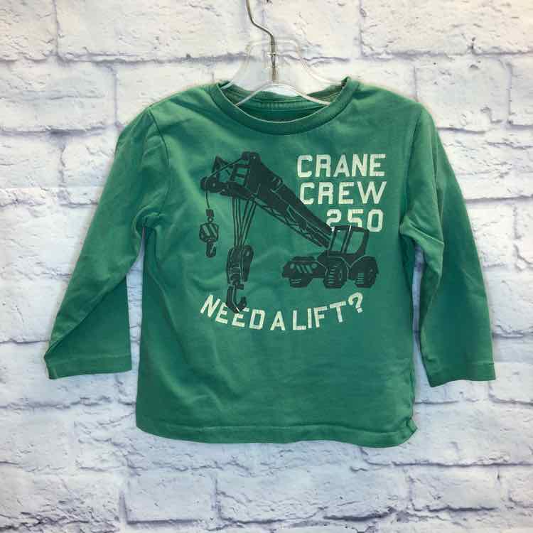 Gap Green Size 2T Boys Long Sleeve Shirt