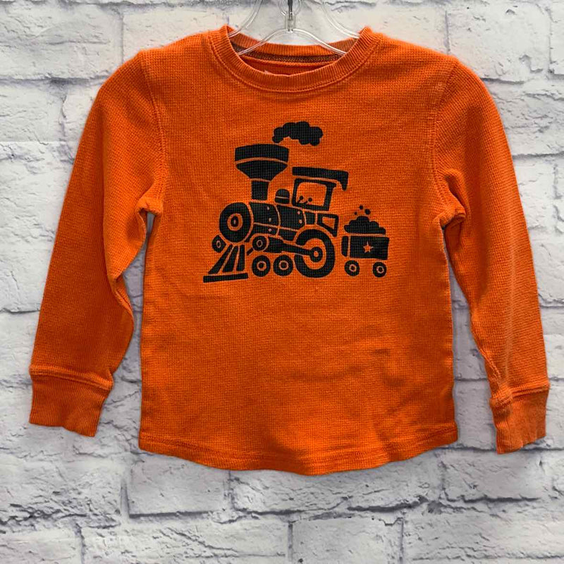 Jumping Beans Orange Size 4T Boys Long Sleeve Shirt