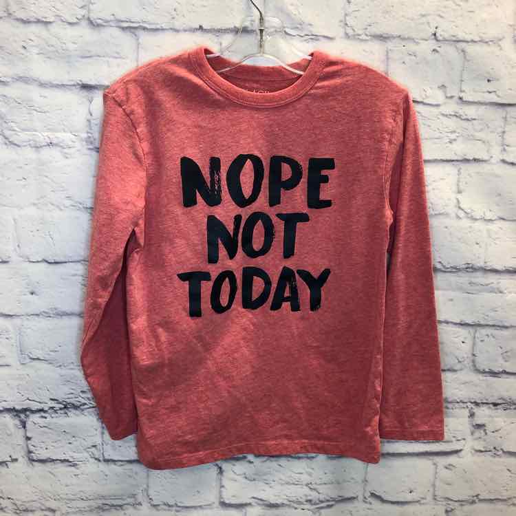 Childrens Place Red Size 7 Boys Long Sleeve Shirt