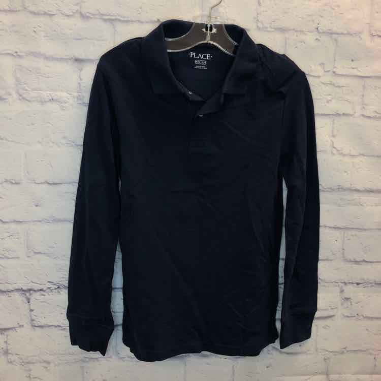 Childrens Place Navy Size 7 Boys Long Sleeve Shirt