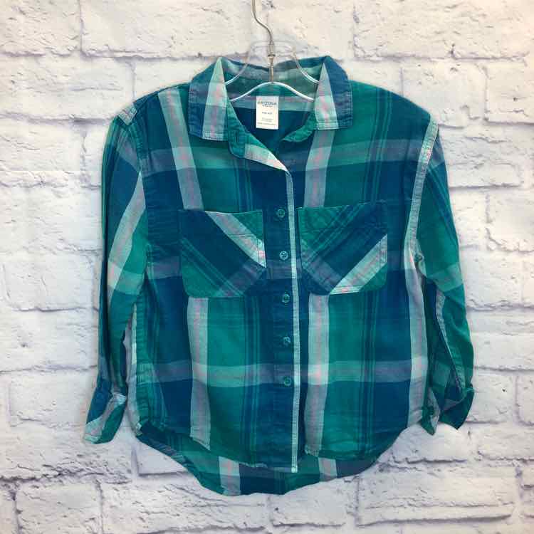 Arizona Green Size 4T Girl Polo or Button Down