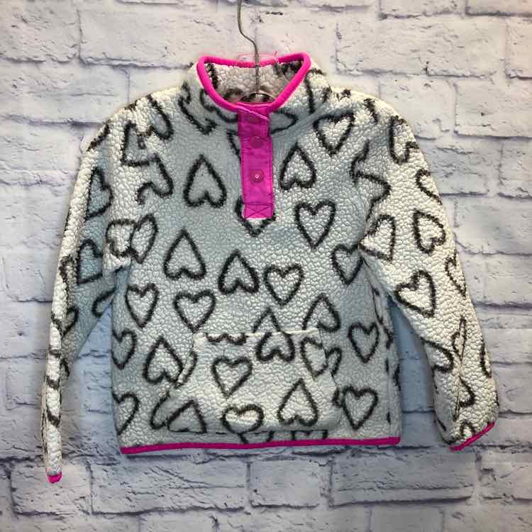 Cat & Jack Hearts Size 6 Girls Sweatshirt/Hoodie