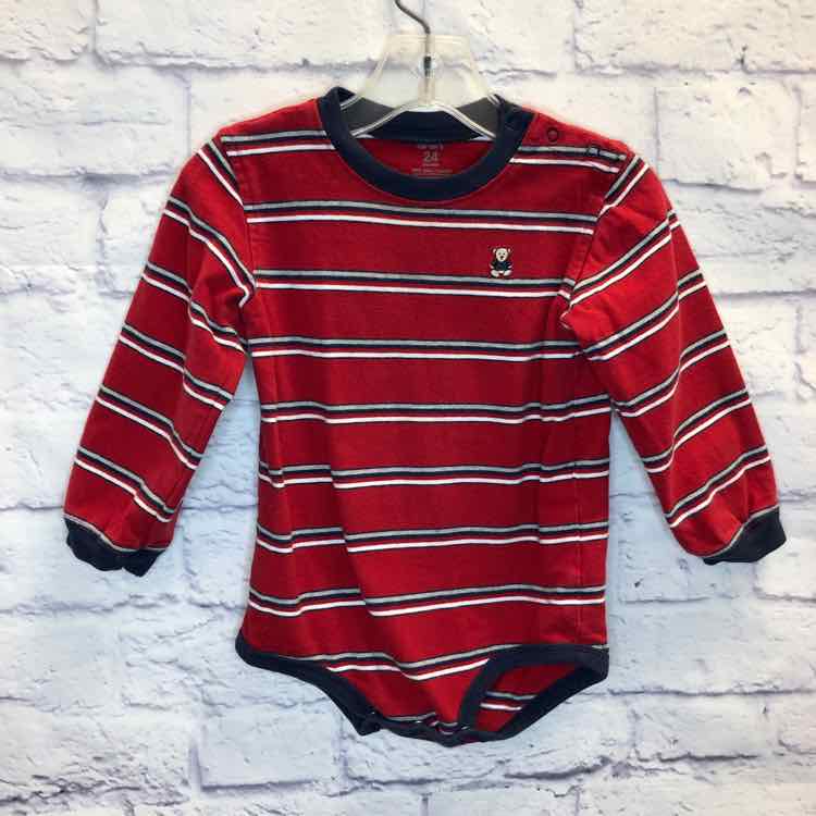 Carters Stripe Size 24 Months Boys Bodysuit
