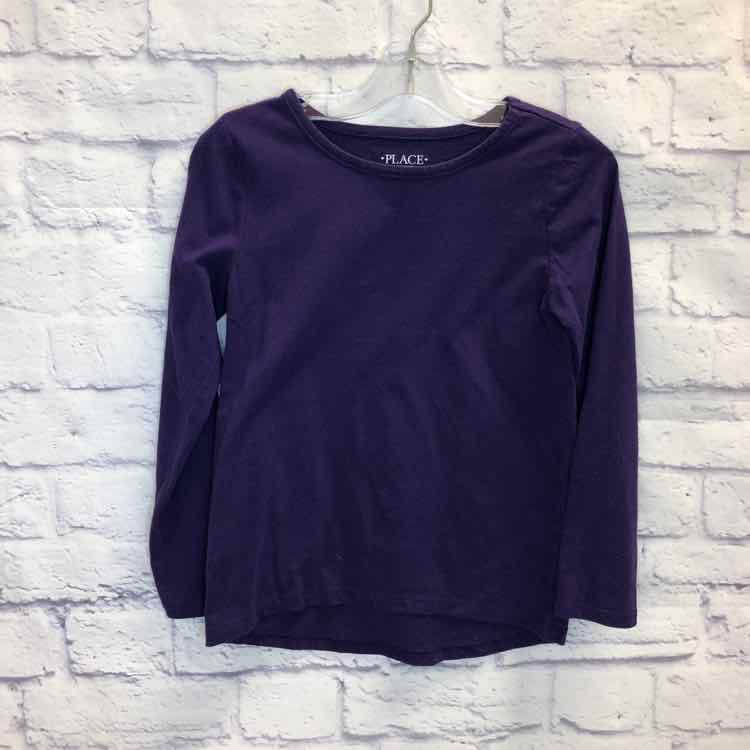Childrens Place Purple Size 7 Girls Long Sleeve Shirt
