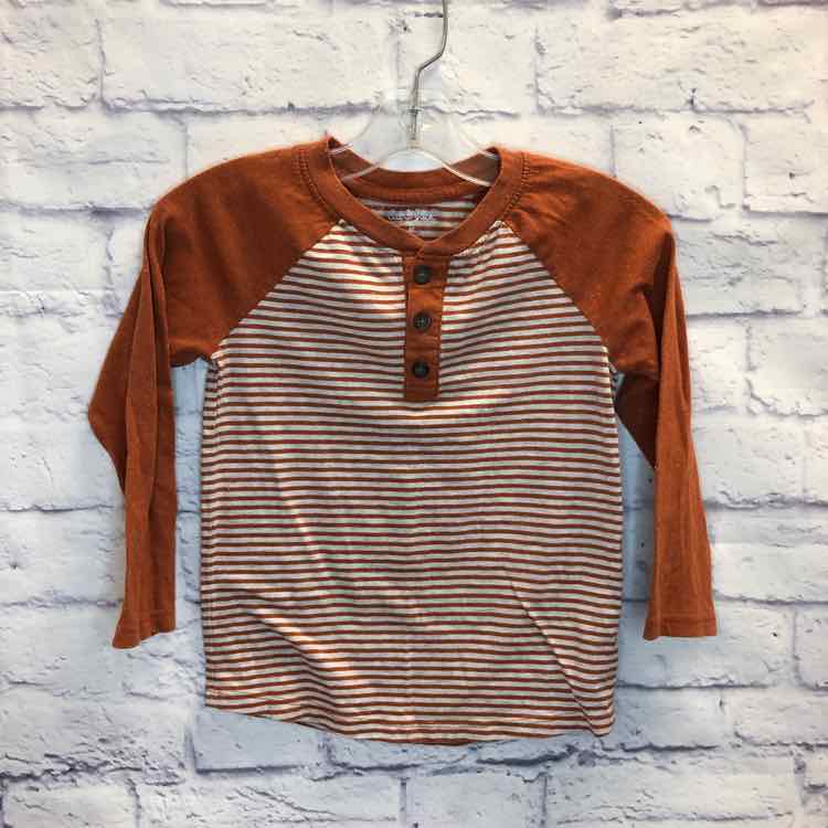 Cat & Jack Stripe Size 4T Boys Long Sleeve Shirt