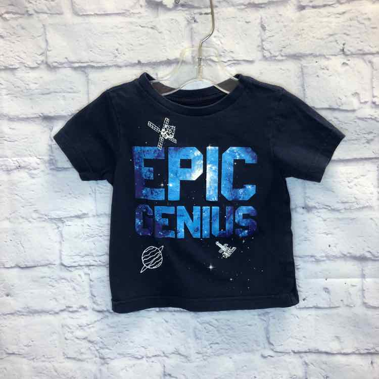 Childrens Place Navy Size 12-18 months Boys Short Sleeve Shirt
