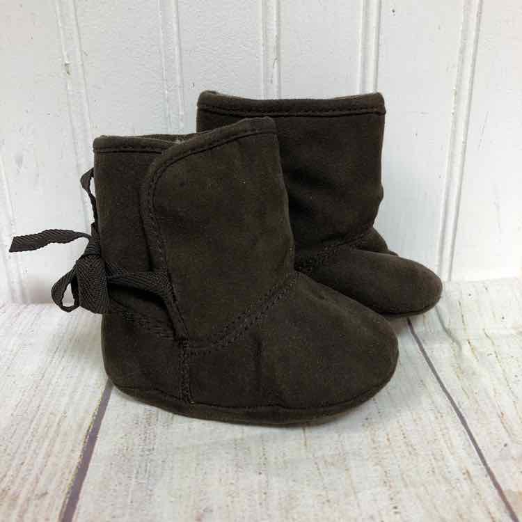 Trimfoot Brown Size 1 Girls Boots