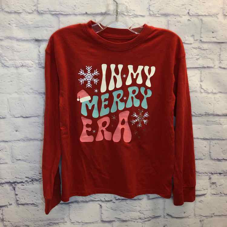 SO Rust Size 8 Girls Long Sleeve Shirt
