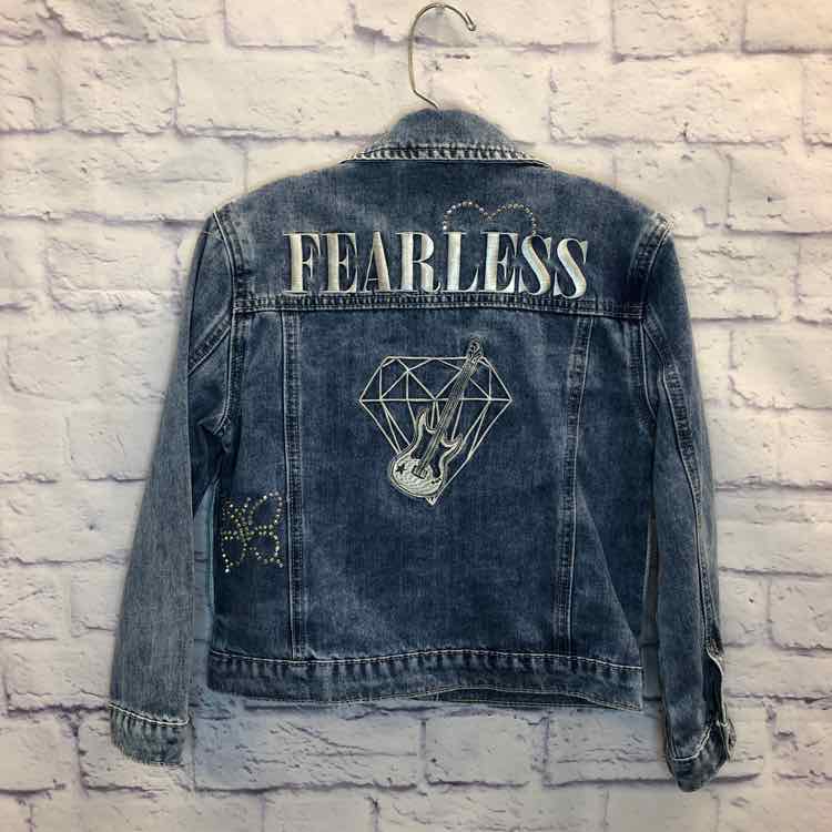 Tween Diva Size 7 Girls Jean Jacket