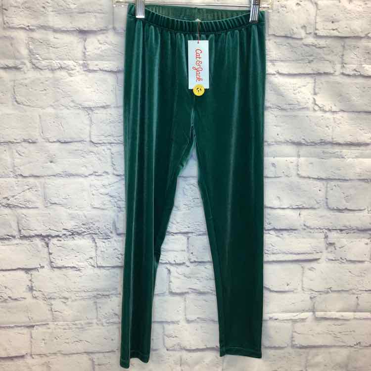 Cat & Jack Green Size 8 Girls Leggings