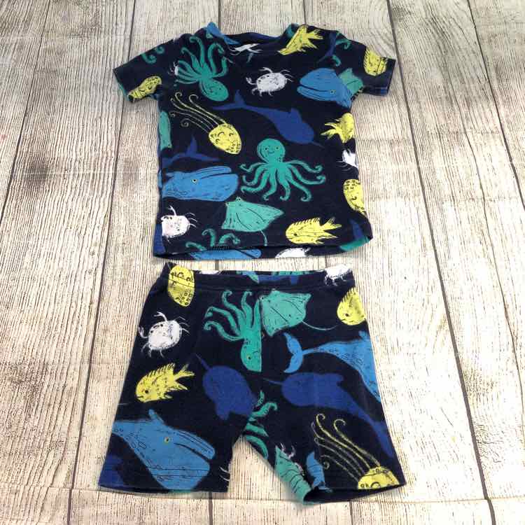 Carters Navy Size 18 Months Boys Pajamas