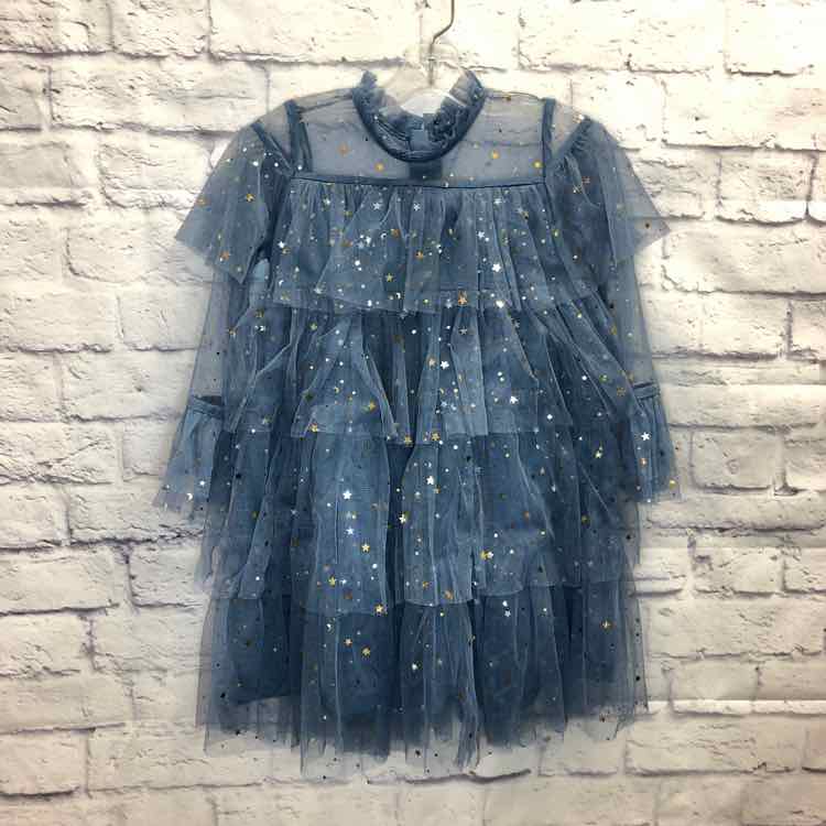 Blue Size 6 Girls Dress