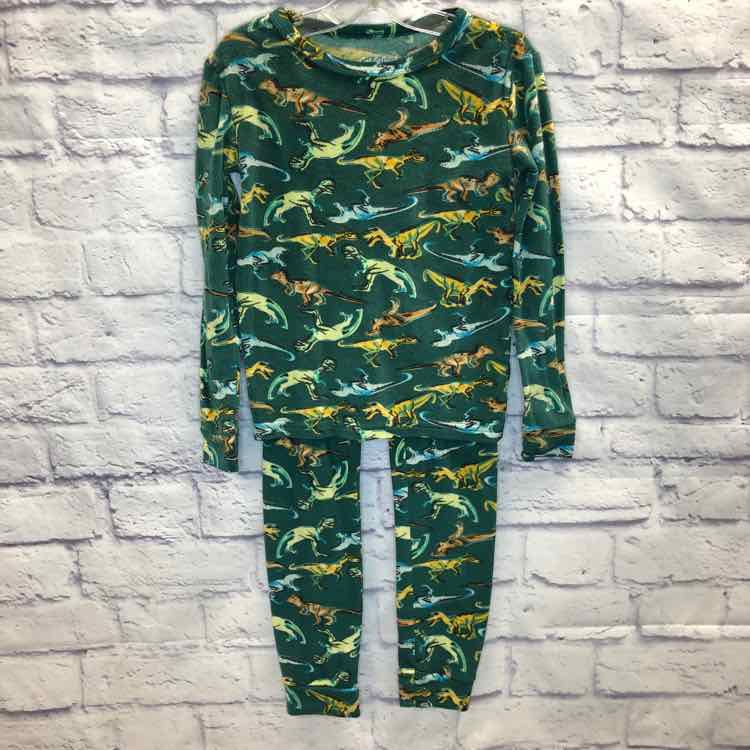 Cat & Jack Green Size 6 Boys Pajamas