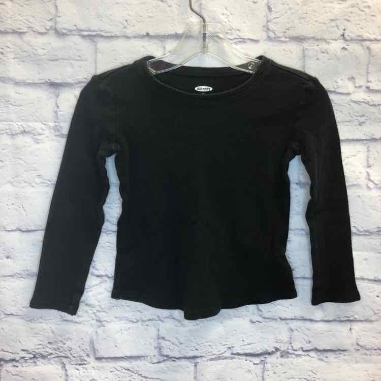 Old Navy Black Size 5 Girls Long Sleeve Shirt