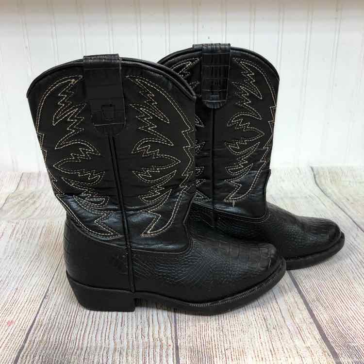 Smartfit Black Size 10.5 Cowboy Boots