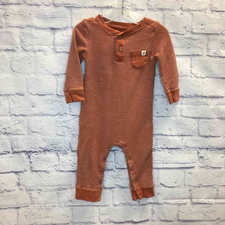 Easy Peasy Orange Size 18 Months Boys Romper