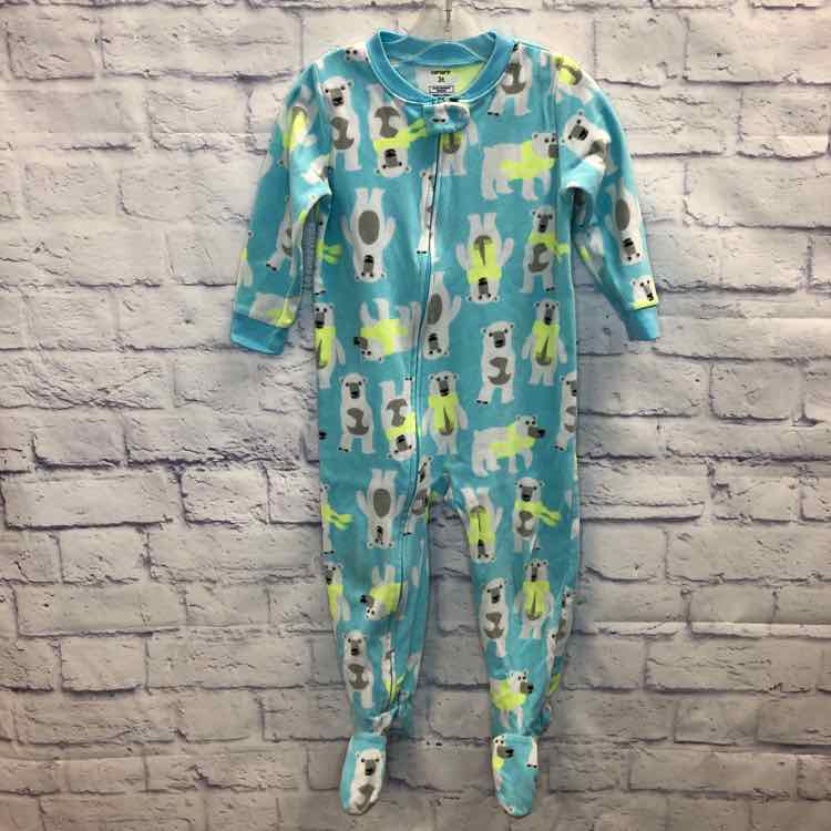 Carters Blue Size 3T Boys Sleeper