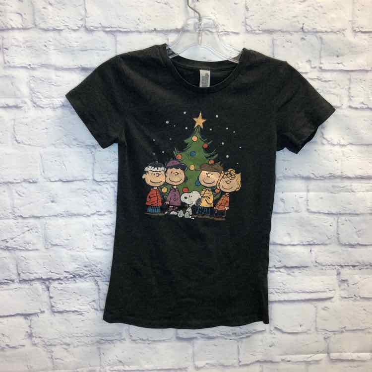Instant Message Gray Size 10 Girls Short Sleeve Shirt