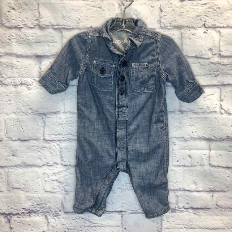 Gap Denim Size 0-3 Months Boys Romper