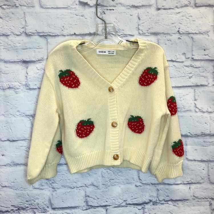 Shein Cream Size 2T Girls Sweater