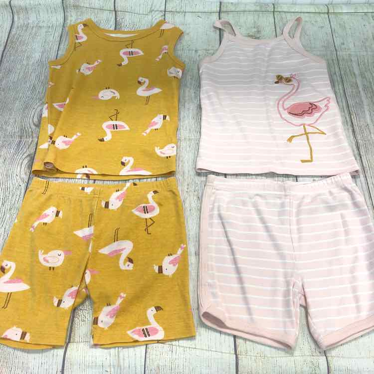 Carters Pink Size 5 Girls Pajamas