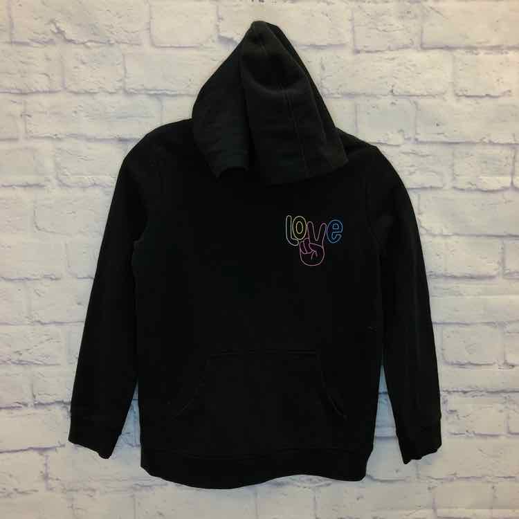Cat & Jack Black Size 10 Girls Sweatshirt/Hoodie