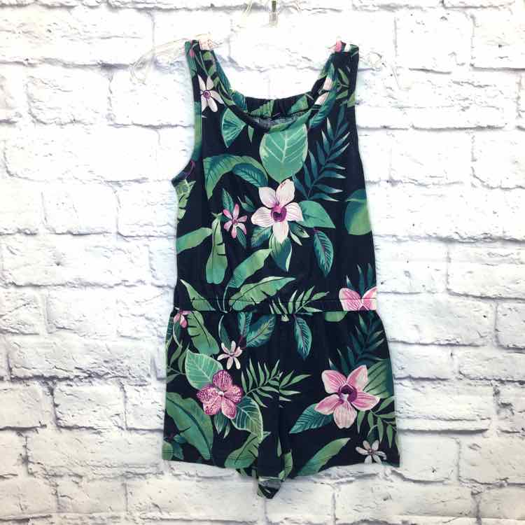 Old Navy Floral Size 6 Girls Romper