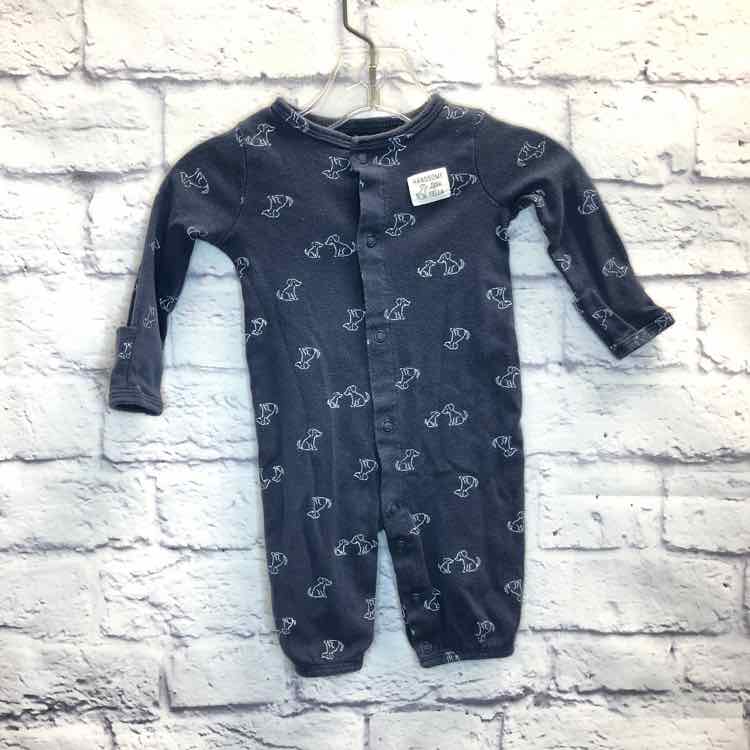 Carters Blue Size Newborn Boys Romper
