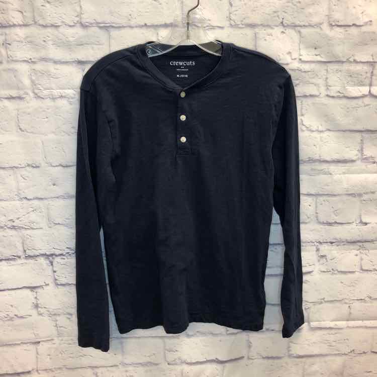 Crewcuts Navy Size 12 Boys Long Sleeve Shirt