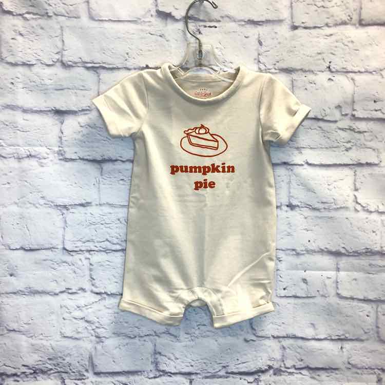 Cat & Jack Cream Size 3-6 Months Boys Romper
