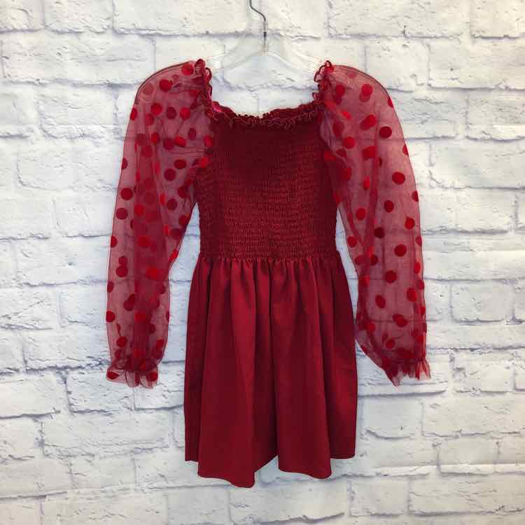 Red Size 6 Girls Dress