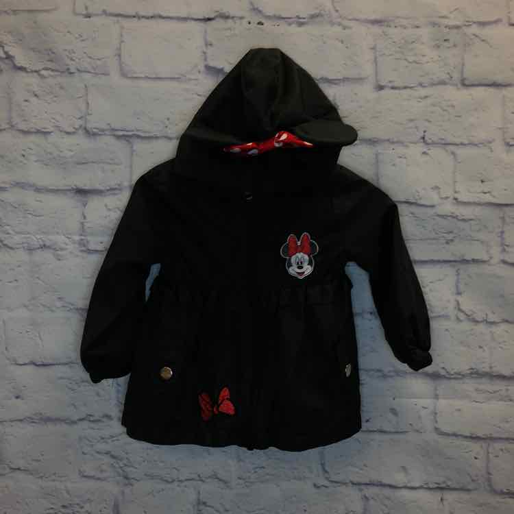 Minnie Mouse Black Size 18 Months Girls Coat/Jacket