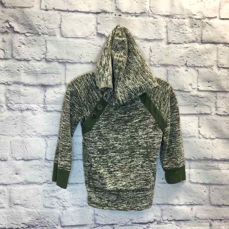 Cat & Jack Green Size 2T Boys Sweatshirts/Hoodie