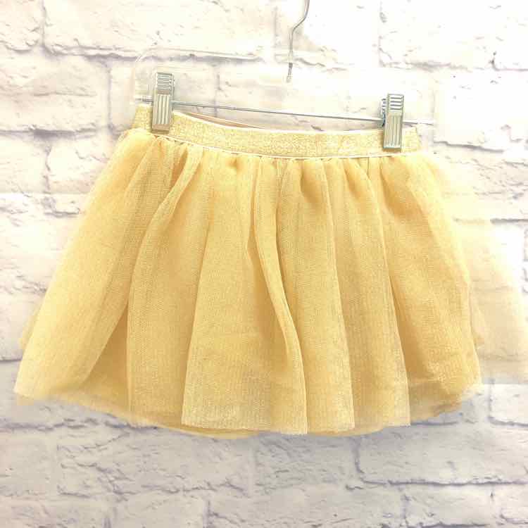 Crazy 8 Gold Size 4T Girls Skirt