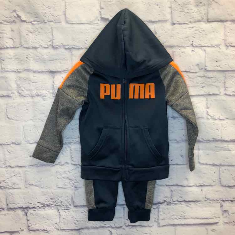 Puma Navy Size 2T Boys 2 Piece Outfit