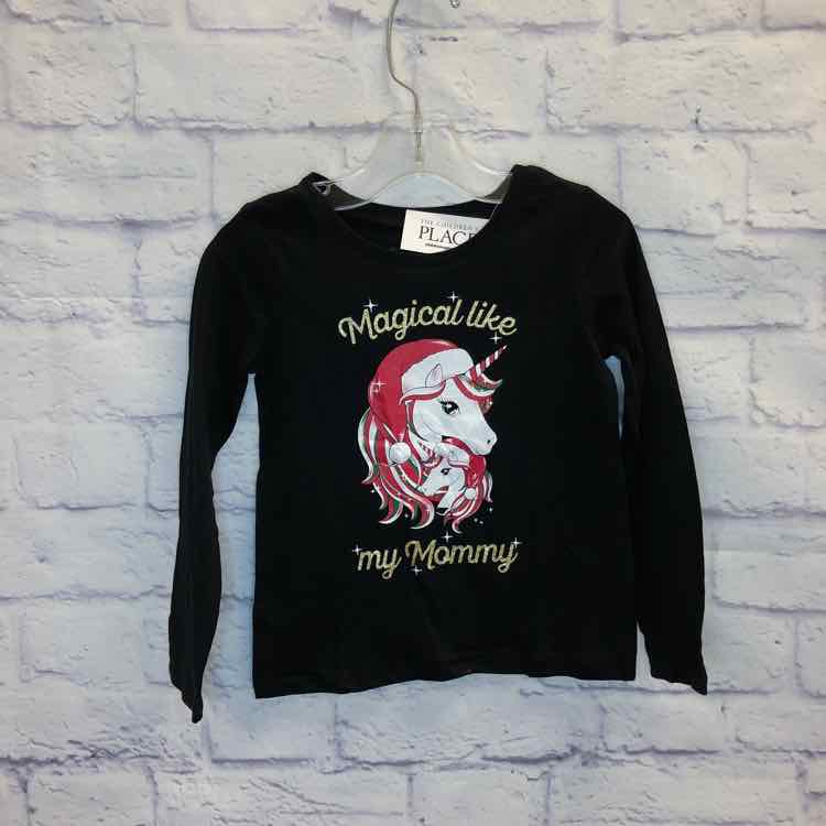 Childrens Place Black Size 3T Girls Long Sleeve Shirt