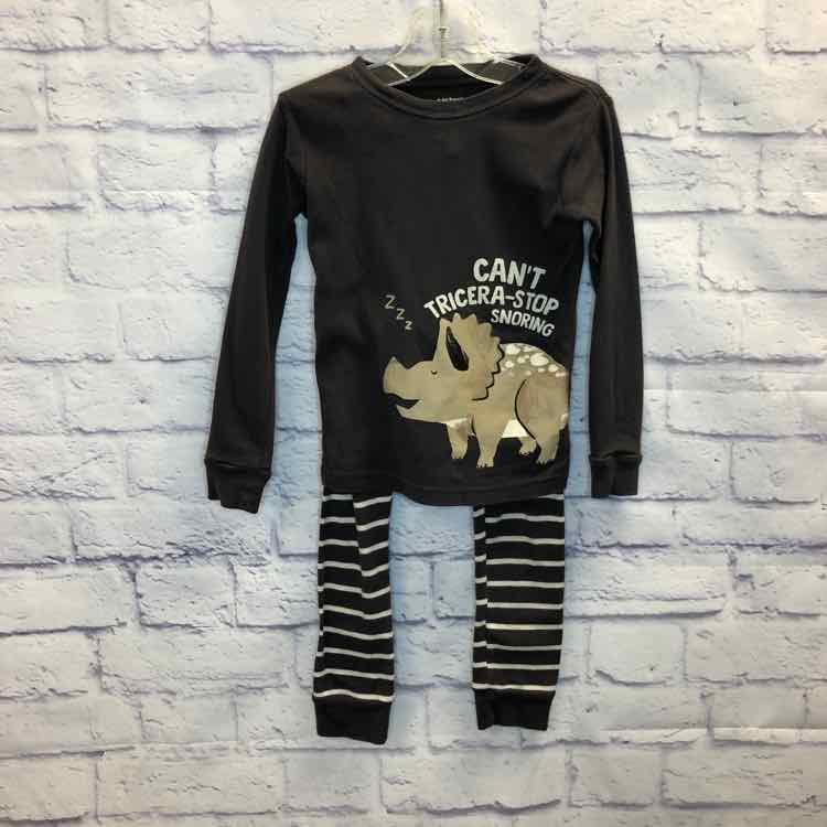 Carters Gray Size 5 Boys Pajamas