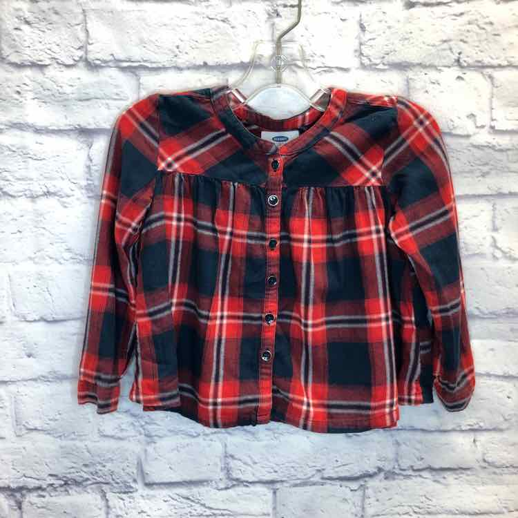 Old Navy Plaid Size 4T Girl Polo or Button Down