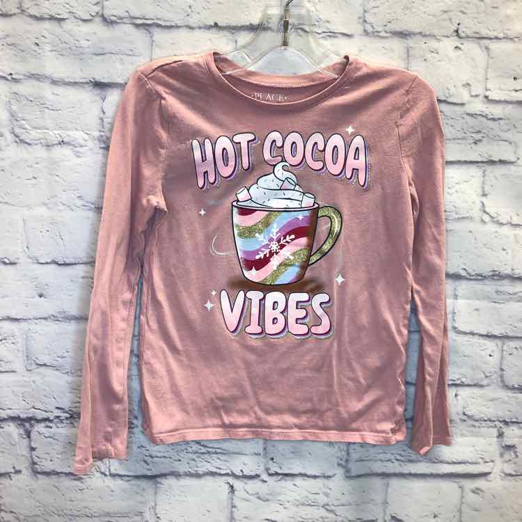 Childrens Place Pink Size 7 Girls Long Sleeve Shirt