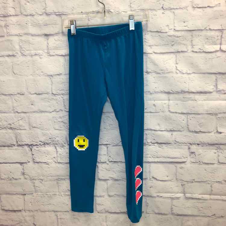Cat & Jack Blue Size 7 Girls Leggings