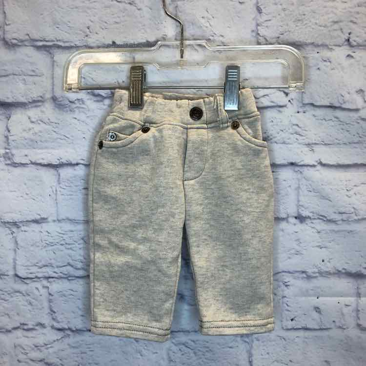 Littlest Prince Gray Size 3 Months Boys Pants
