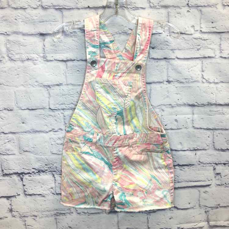 Childrens Place Multi-Color Size 6 Girls Shortall