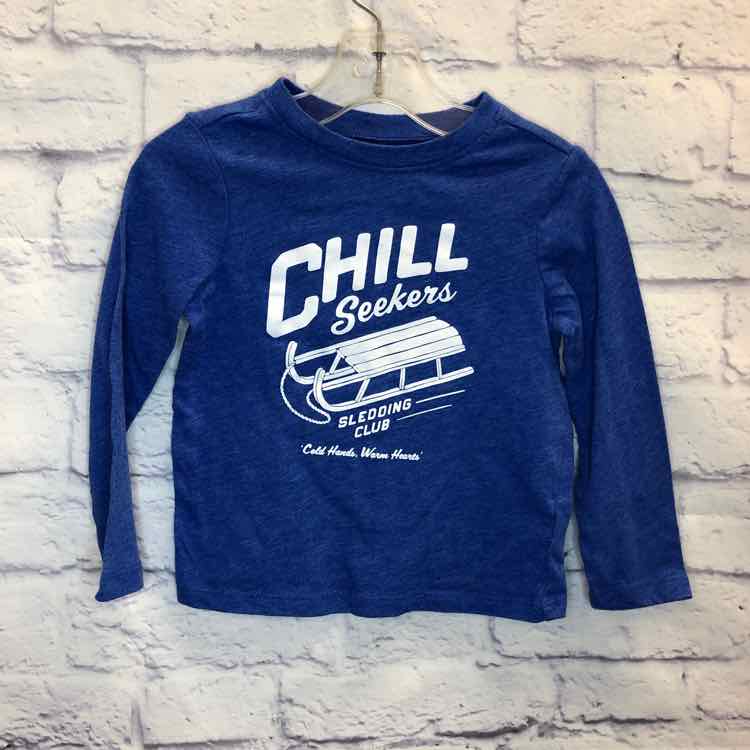 Old Navy Blue Size 2T Boys Long Sleeve Shirt