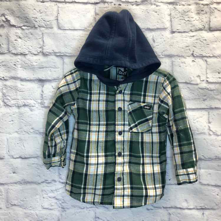 DKNY Green Size 24 Months Boy Polo or Button Down