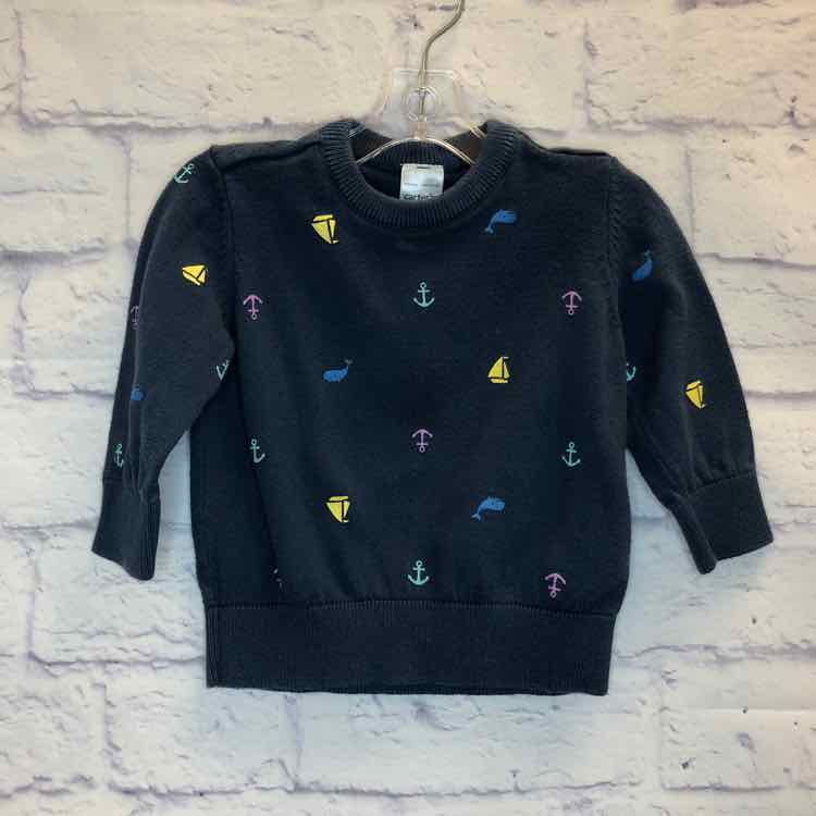Carters Navy Size 6 Months Boys Sweater